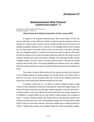 Techno-economic feasibility report (SSCP) Aug. 2004