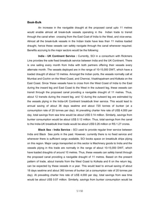 Techno-economic feasibility report (SSCP) Aug. 2004