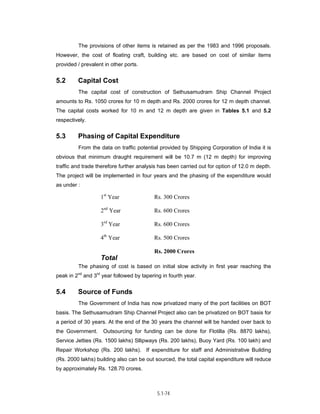 Techno-economic feasibility report (SSCP) Aug. 2004