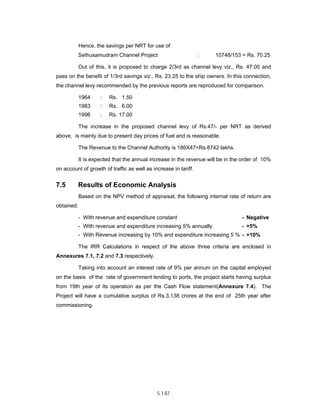 Techno-economic feasibility report (SSCP) Aug. 2004