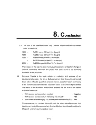 Techno-economic feasibility report (SSCP) Aug. 2004
