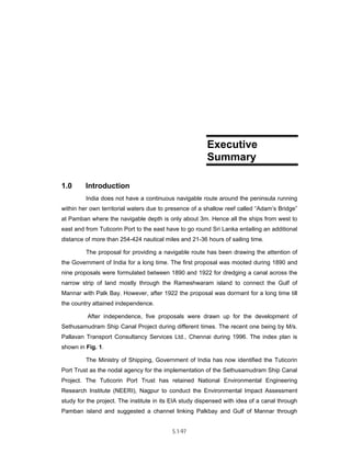 Techno-economic feasibility report (SSCP) Aug. 2004