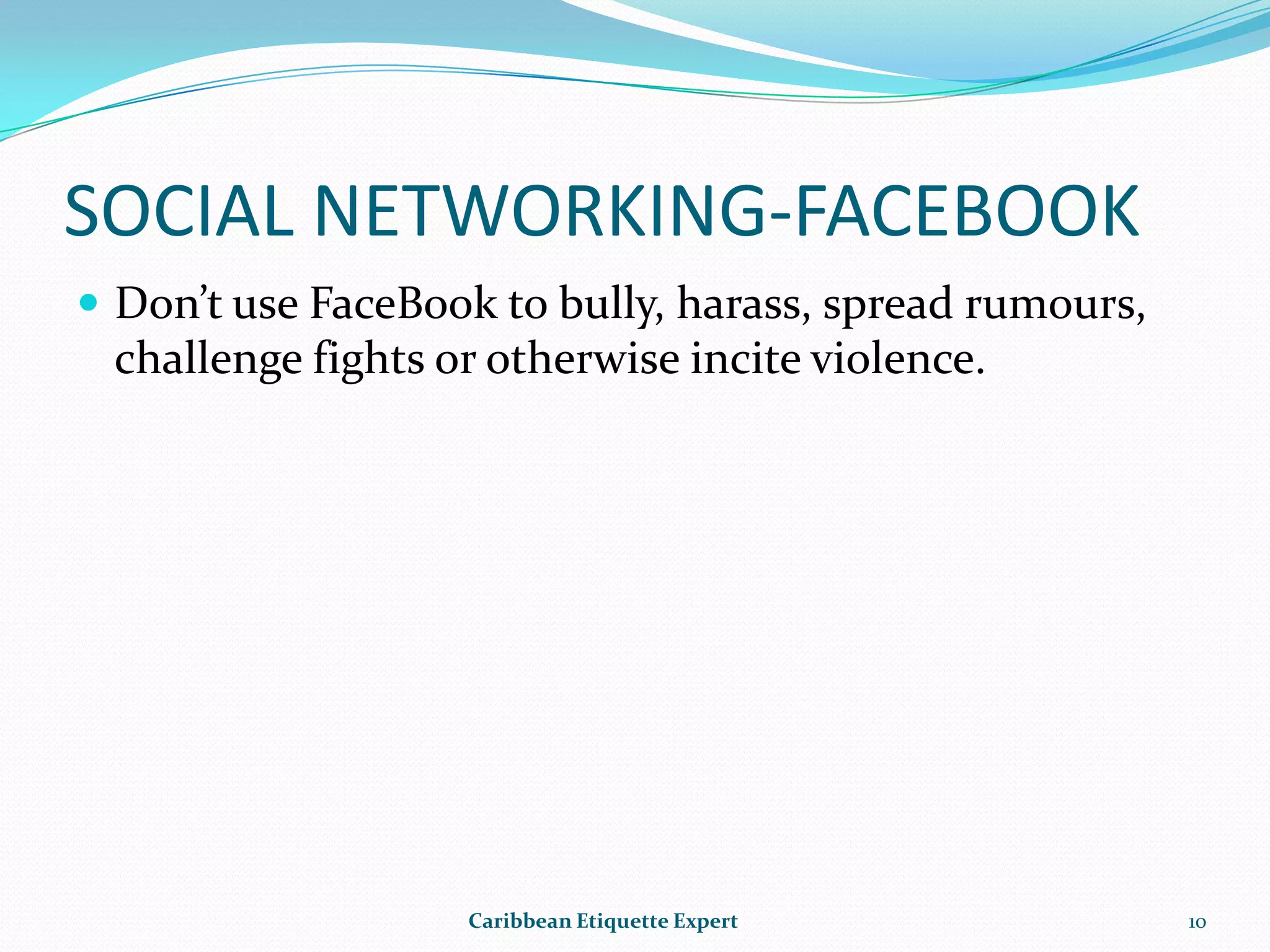 Do join groups selectively.