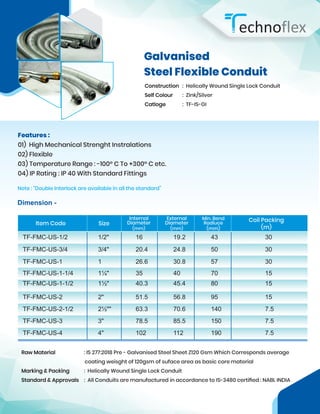 Technoflex manufacture of conduit pipe and fittings in India | PDF