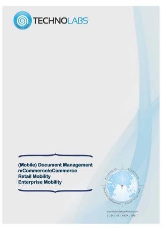 TechnoLabs – Solutions | Mobile Document Management | Enterprise Mobility | eCommerce Software | Mobile BPM