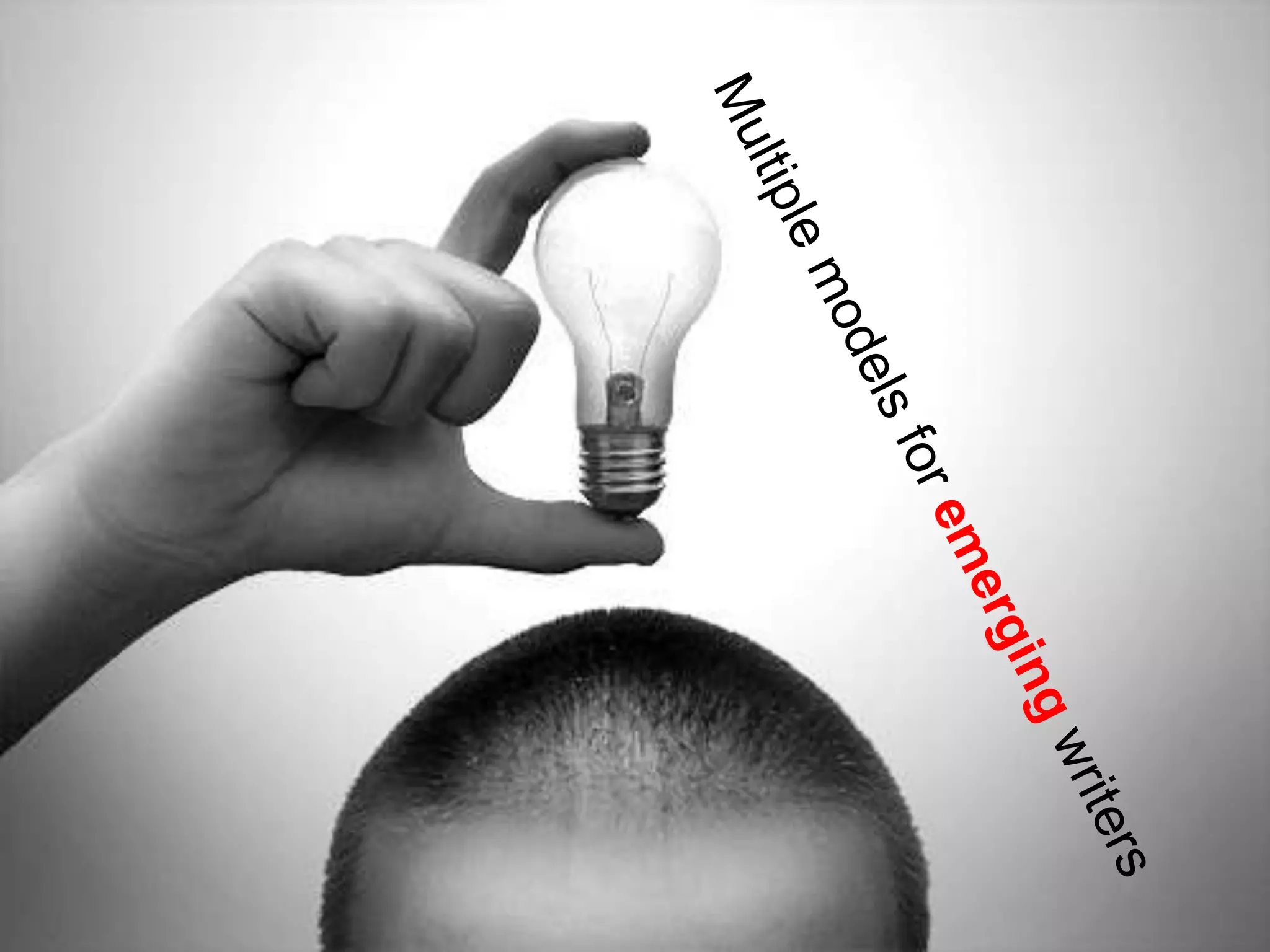 Multiple models for emerging writers