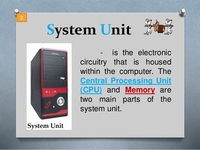 BASIC PARTS OF COMPUTER FOR DEMO TEACHING