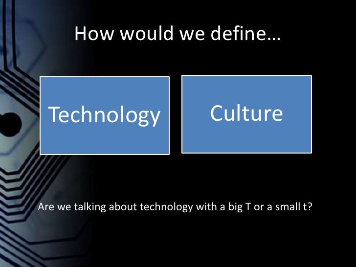 technological determinism