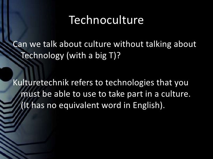 technological determinism