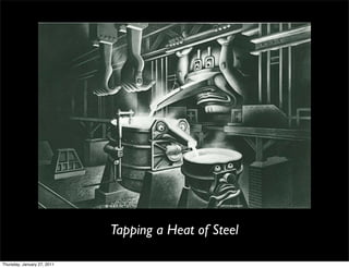 Tapping a Heat of Steel

Thursday, January 27, 2011
 