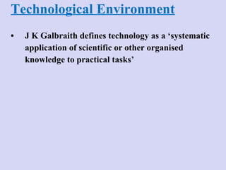 Technological environment | PPT
