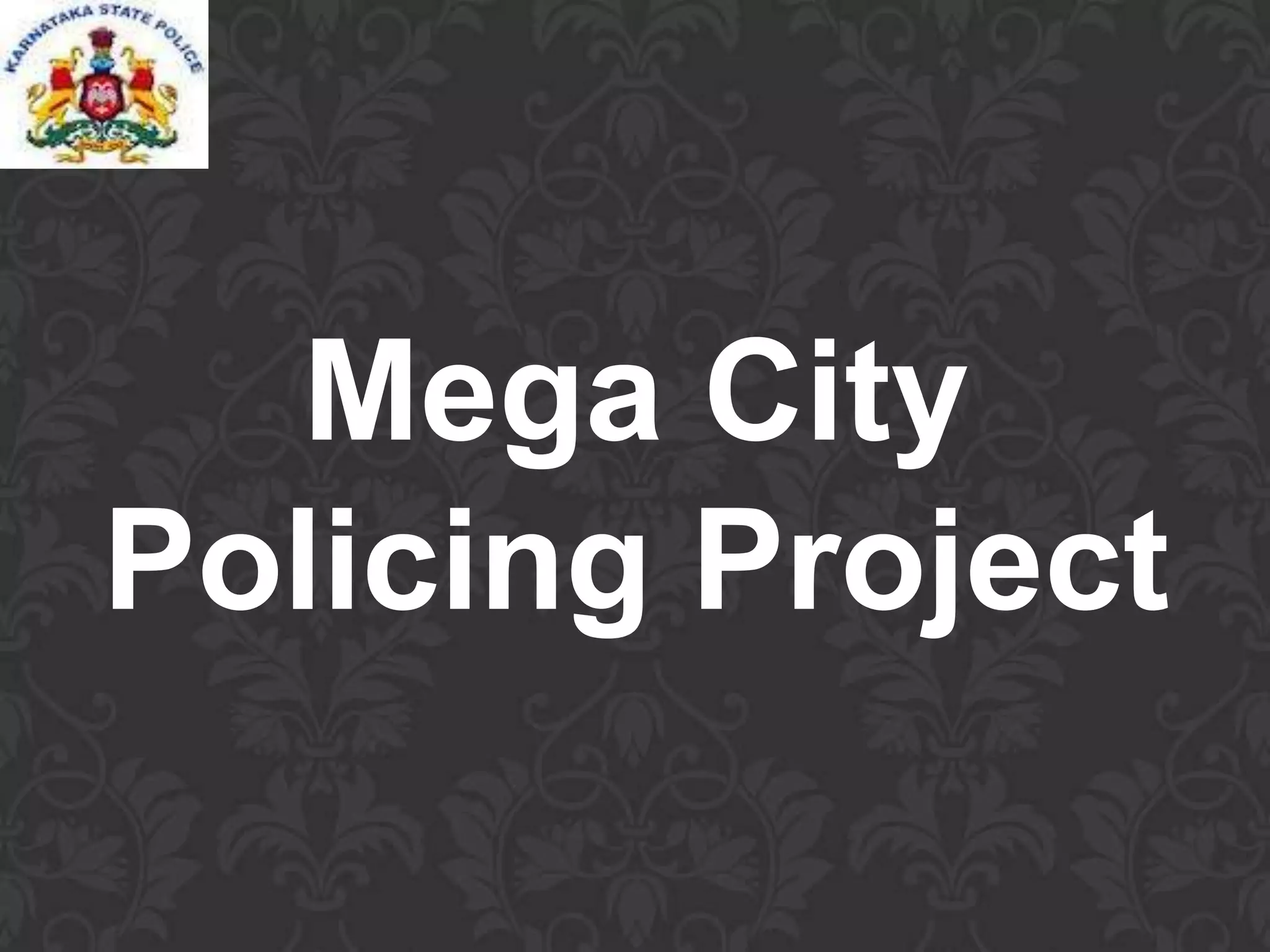 Mega City
Policing Project