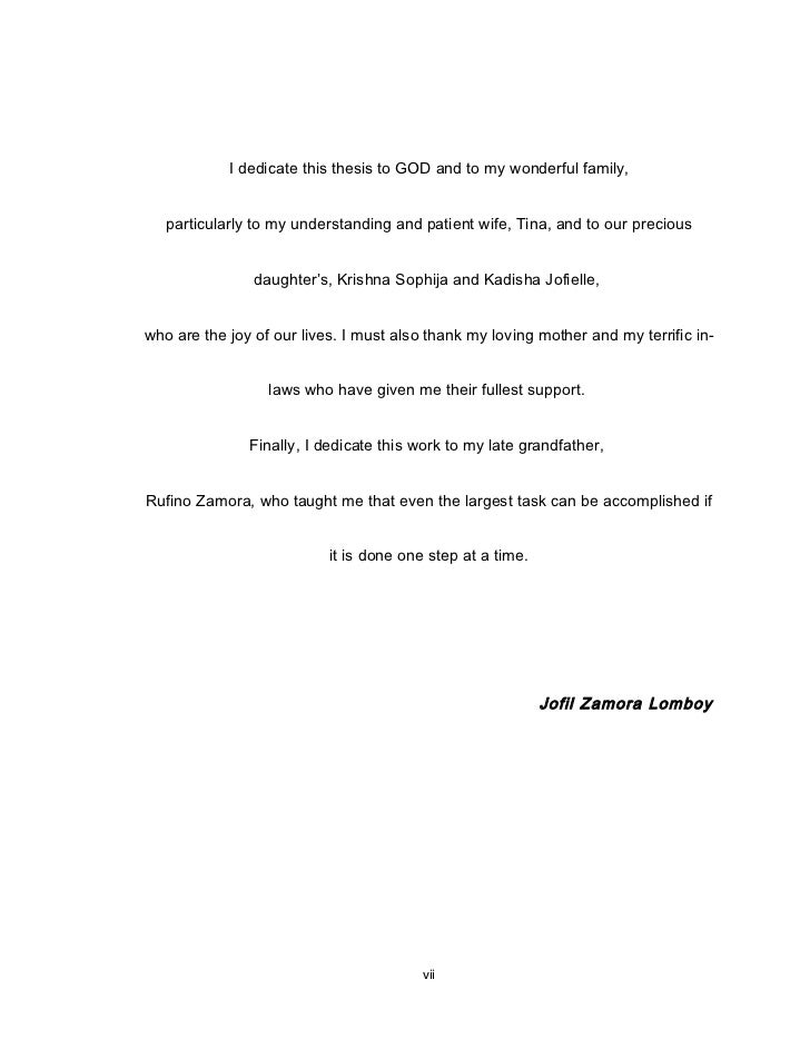 Thesis dedication to parents quotes image