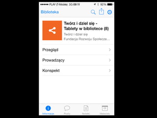 Technologie mobilne w bibliotekach