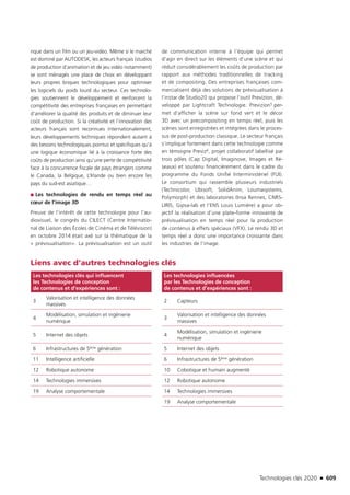 Technologies clés 2020