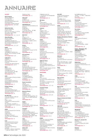 Technologies clés 2020