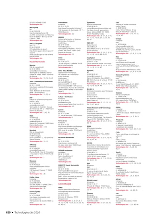 Technologies clés 2020