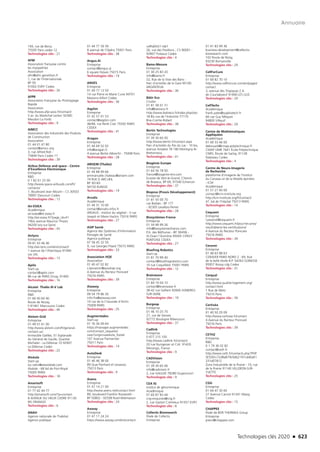 Technologies clés 2020