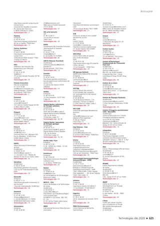 Technologies clés 2020