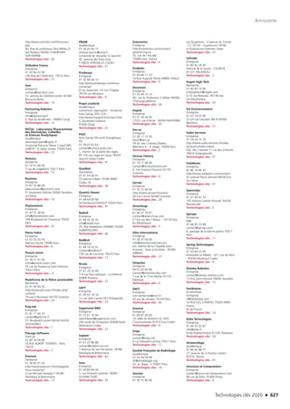 Technologies clés 2020