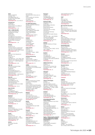 Technologies clés 2020