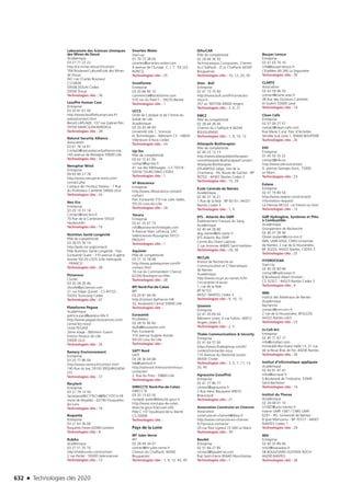 Technologies clés 2020