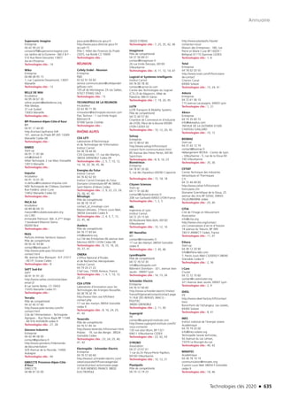 Technologies clés 2020