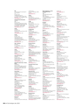 Technologies clés 2020