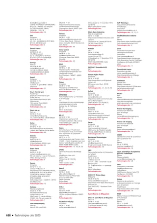 Technologies clés 2020