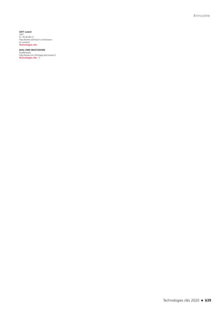 Technologies clés 2020