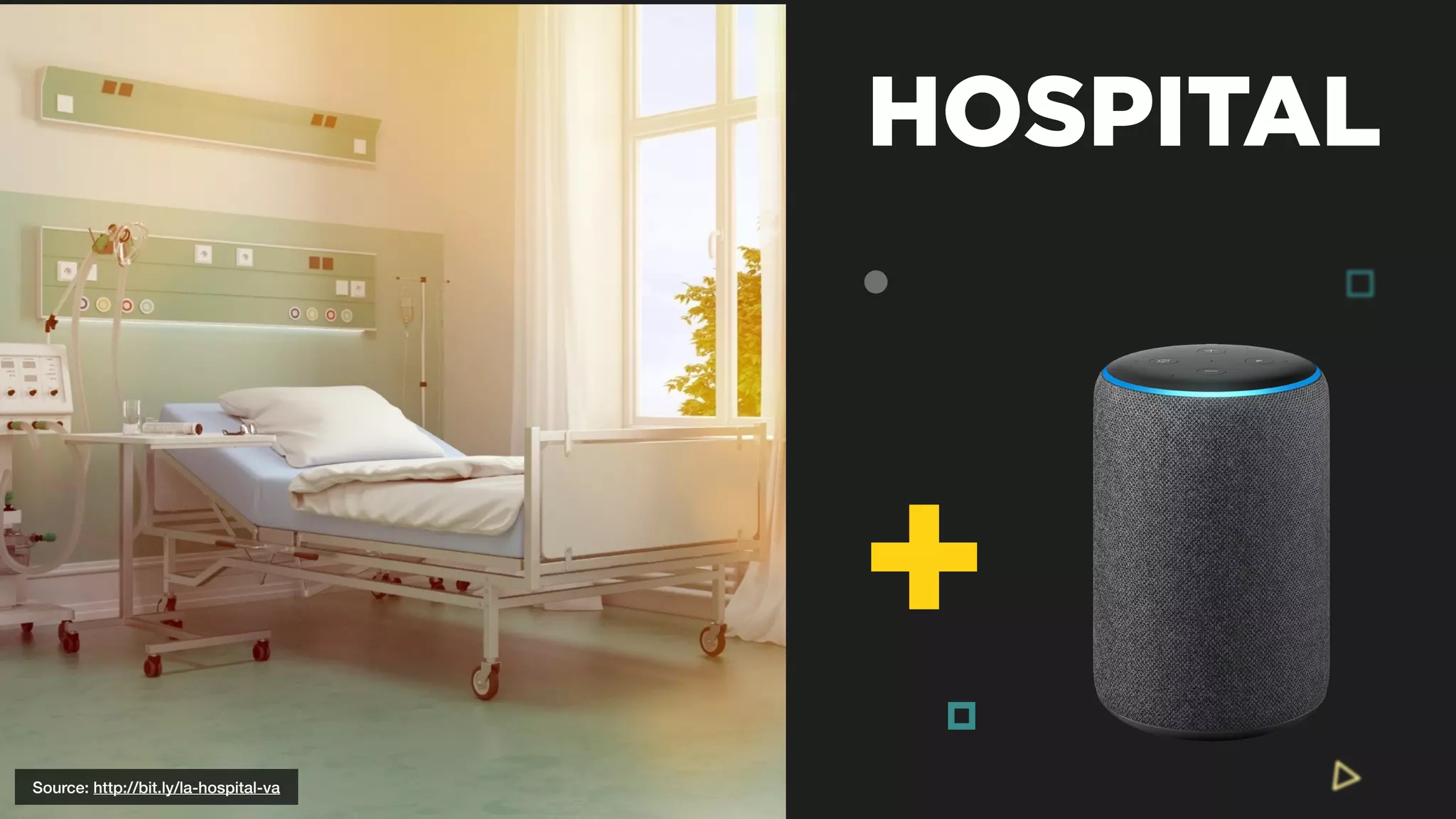 +
Source: http://bit.ly/la-hospital-va
HOSPITAL
 