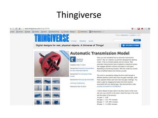Thingiverse

 