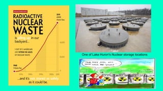 One of Lake Huron's Nuclear storage locations
 