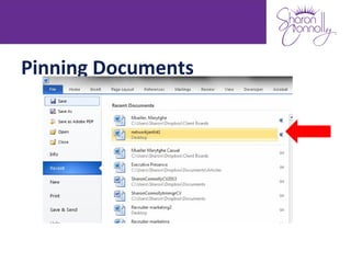 Pinning Documents
 