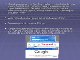 Technology - A History of Computer Technology in Teaching.ppt