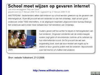 Bron: website Volkskrant, 21-2-2008 