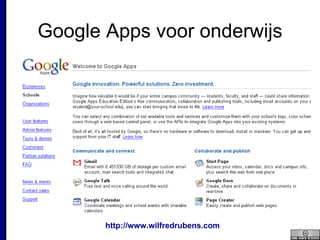 Google Apps voor onderwijs 