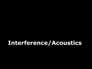 4
IInterference/Acoustics
