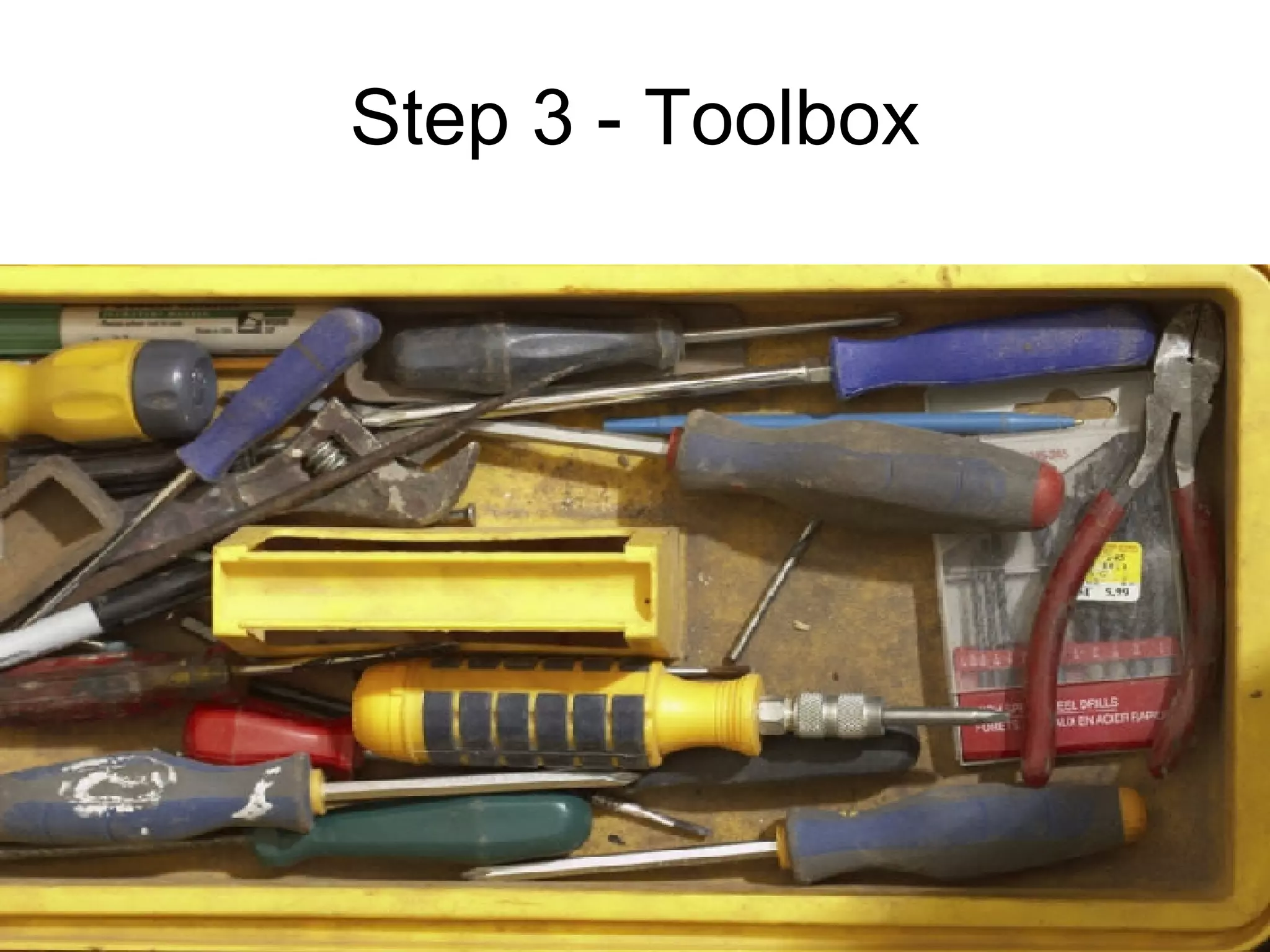 Step 3 - Toolbox 