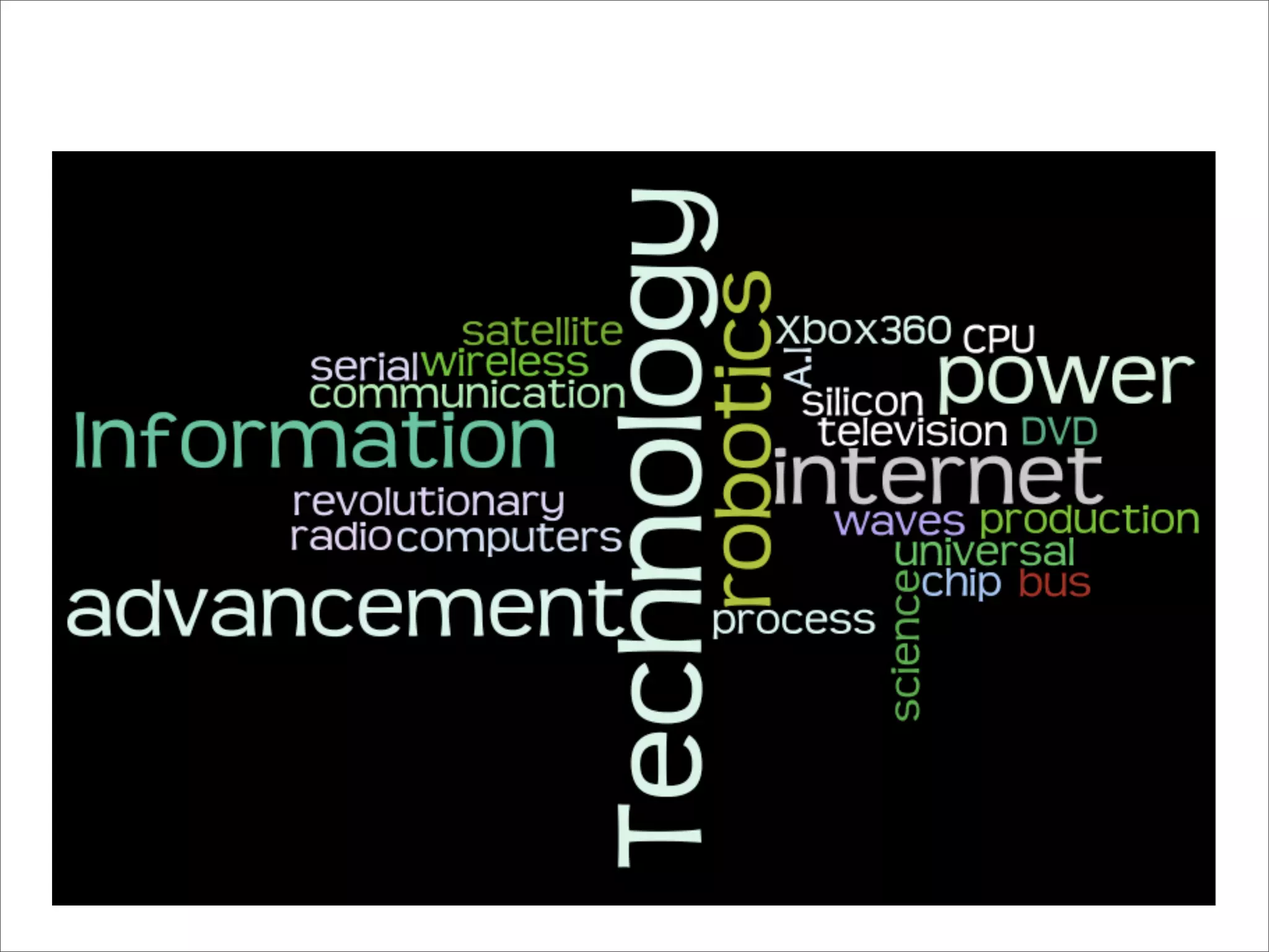 What Technology Is - by Year 10