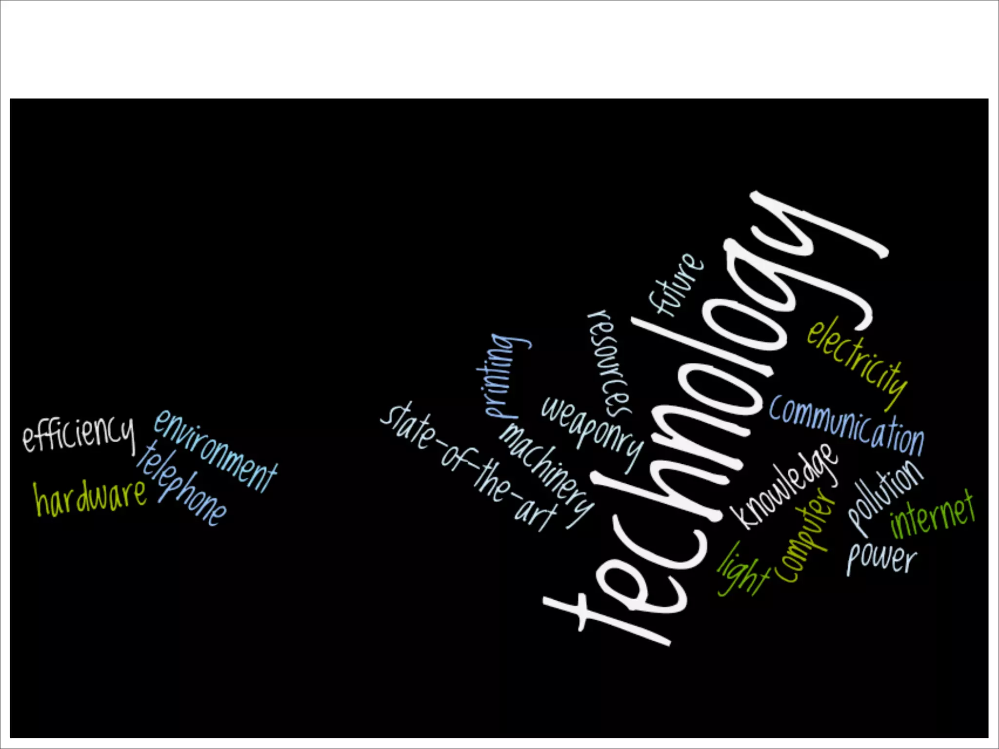 What Technology Is - by Year 10