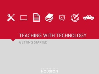 TEACHING WITH TECHNOLOGY
GETTING STARTED
 
