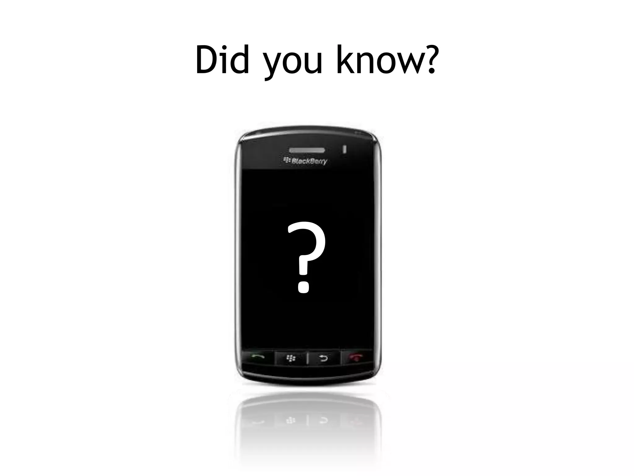 Did you know??