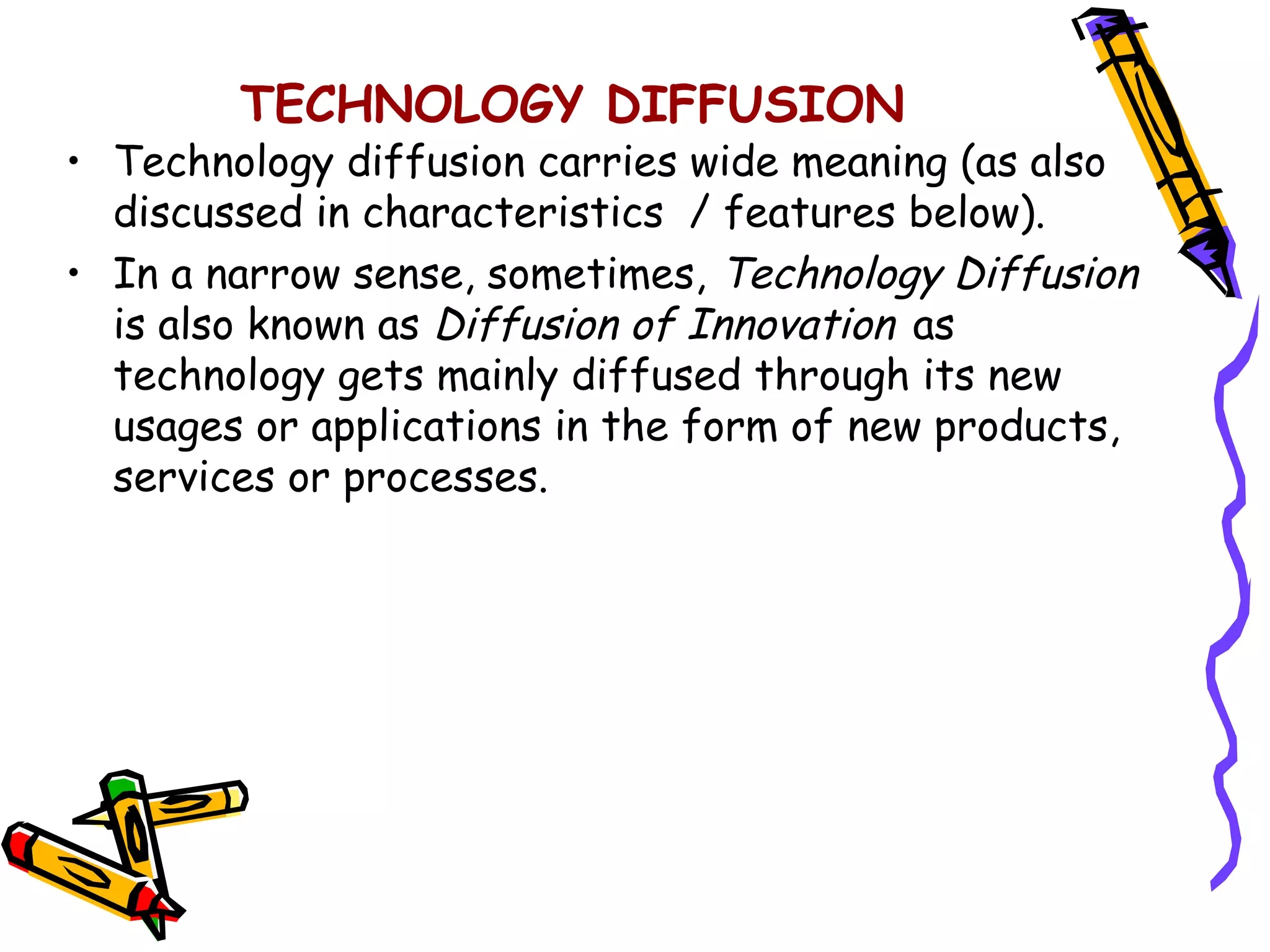 Technology absorption & diffusion | PPT | Mergers and Acquisitions ...