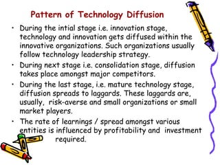 Technology absorption & diffusion | PPT | Mergers and Acquisitions ...
