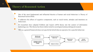 Framework Tra TECHNOLOGY ACCEPTANCE MODELS & FRAMEWORKS | PDF