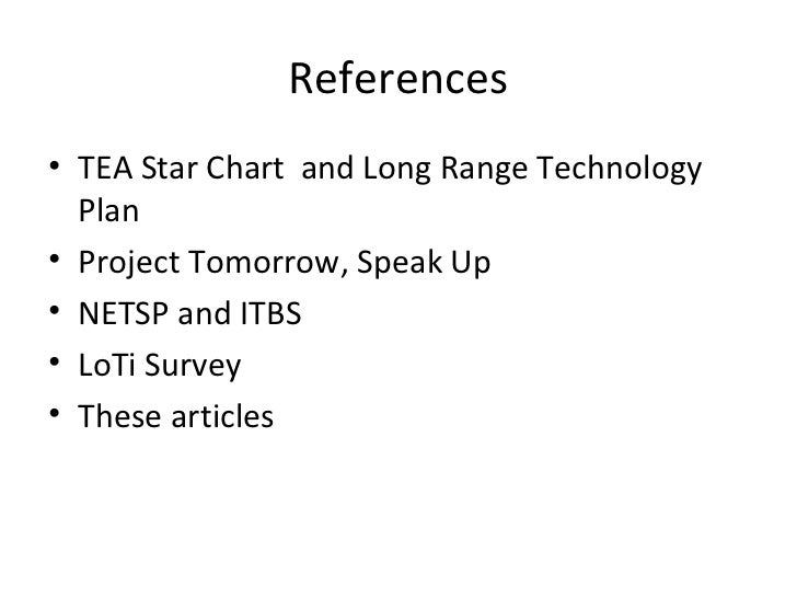 Tea Star Chart Survey