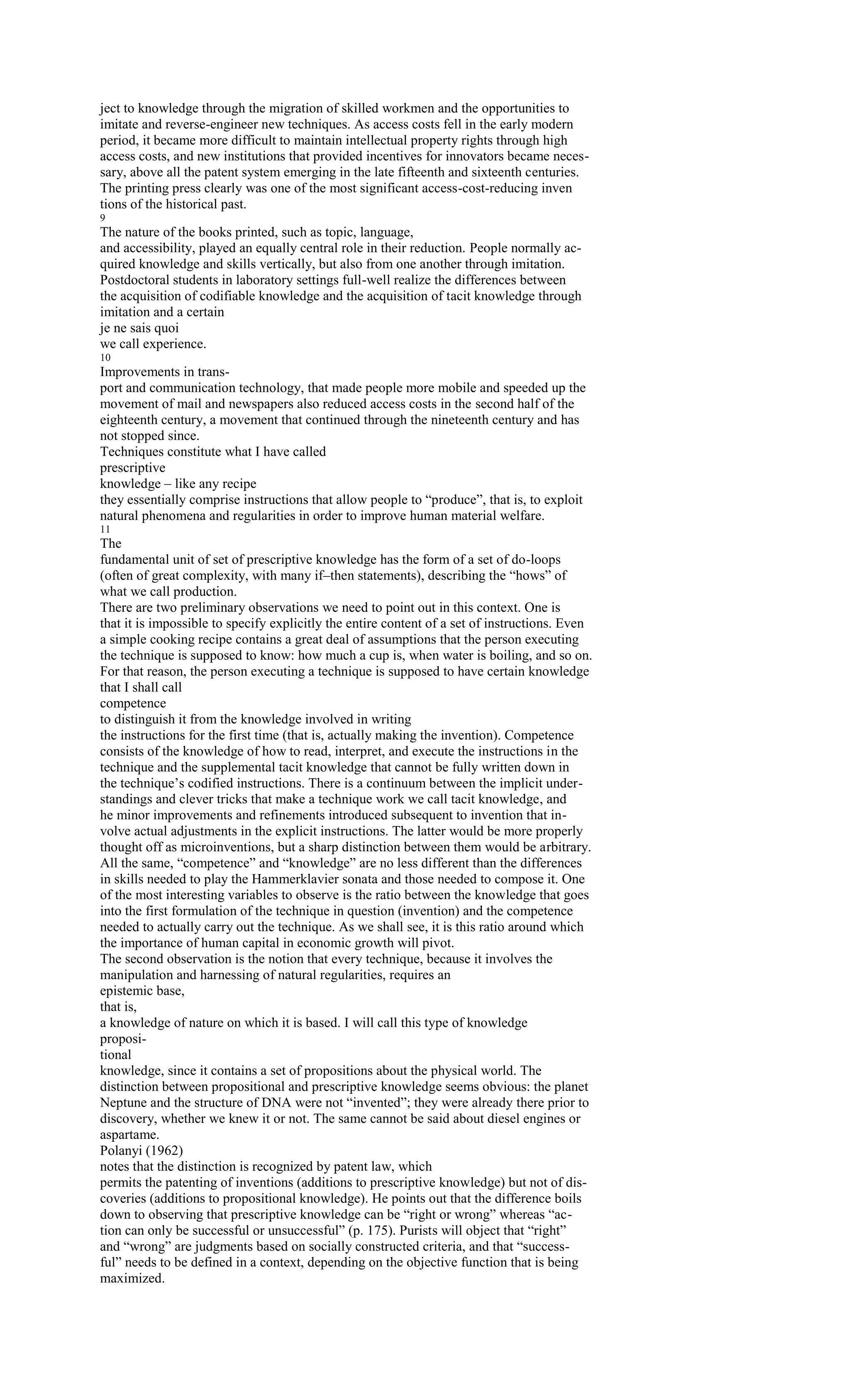 Technology and economic growth | DOCX