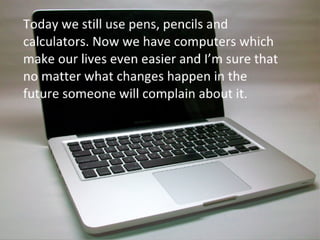 Technology and education