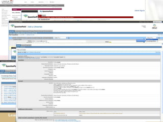 Virtual Reference Services
 